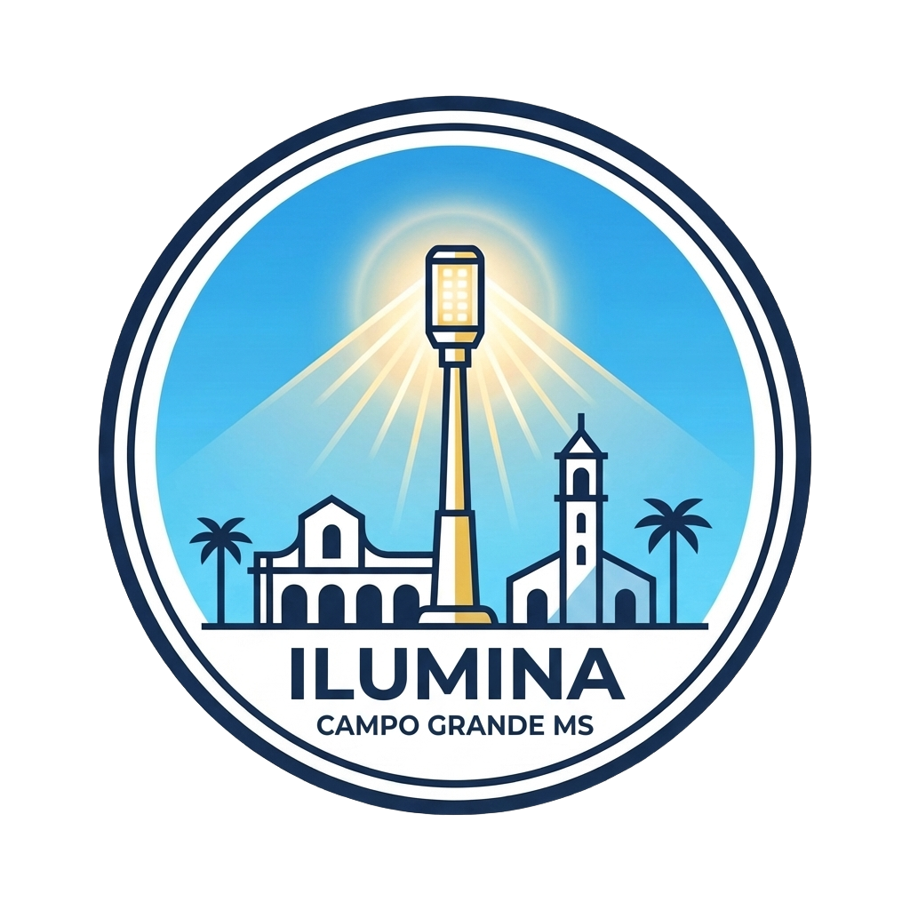 Logo Campo Grande Iluminação Urbana